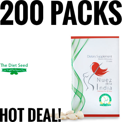 The Diet Seed | Nuez de la India - 200 Packs - HOT DEAL!