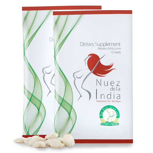 The Diet Seed | Nuez de la India - 2 Packs - 12 Seeds in each Pack