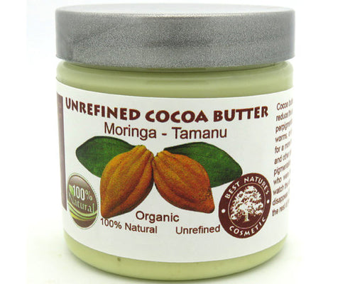 Cocoa butter with Moringa, Tamanu Oils